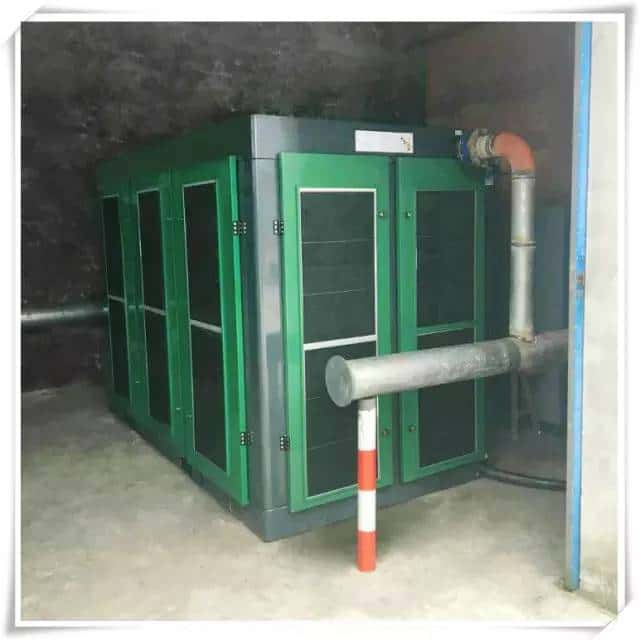 薩震132千瓦永磁變頻雙級(jí)壓縮螺桿空壓機(jī)