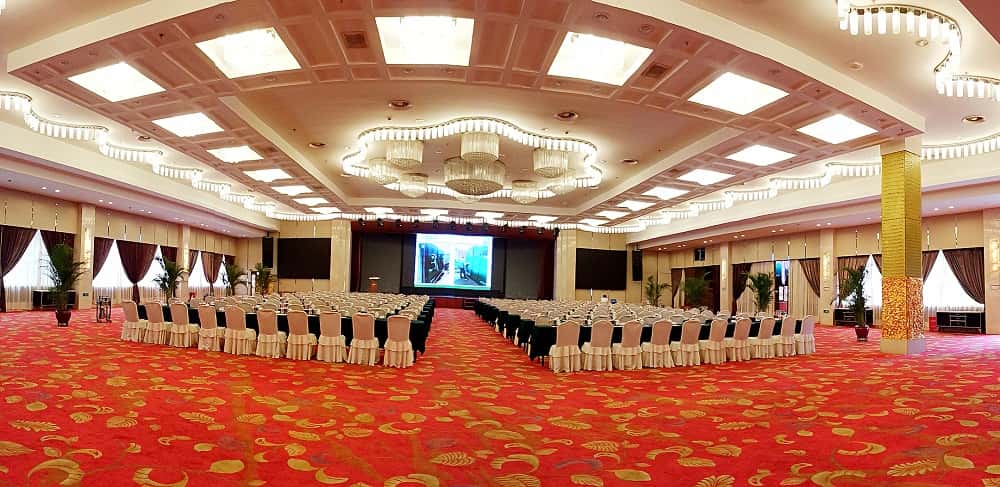 薩震空壓機答謝會會議現(xiàn)場